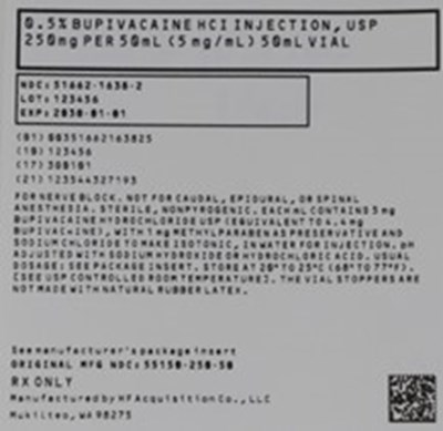 Pouch Label (51662 1638 2 Pouch Label)